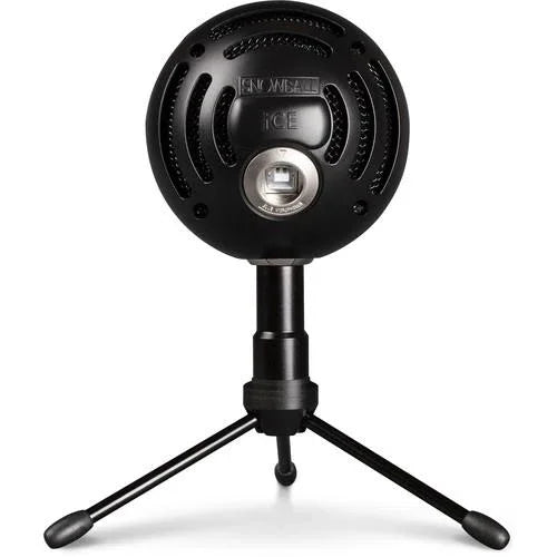 Logitech Blue Snowball ICE Microphone - Black - Tashqila Logitech Blue Snowball ICE Microphone - Black - Tashqila